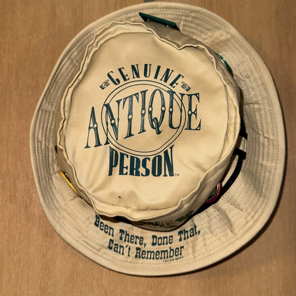 Like new “Antique Person” hat